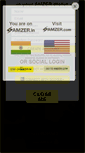 Mobile Screenshot of amzer.in
