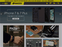 Tablet Screenshot of amzer.in